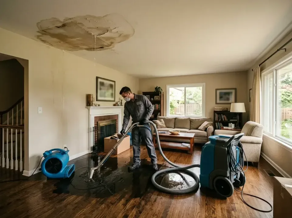 attic-pipe-burst-ceiling-drip-008 — frequently asked questions, Water Damage Restoration & Carpet Care in Azusa, CA